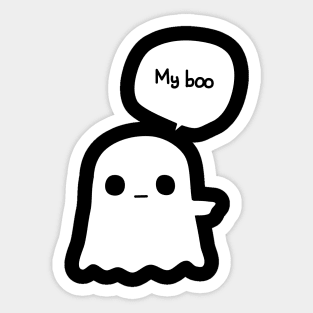 My Boo (Right) Sticker